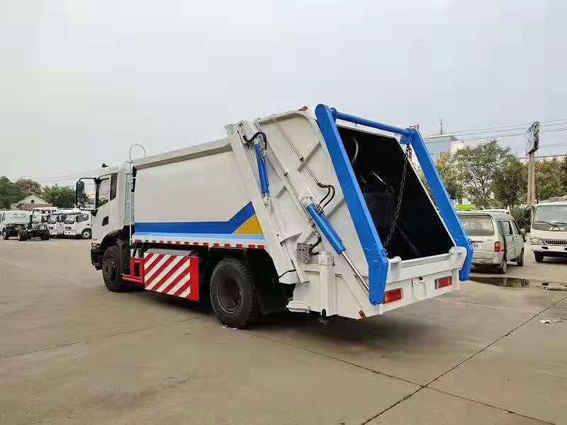 東風天錦天然氣新能源壓縮式垃圾車圖片